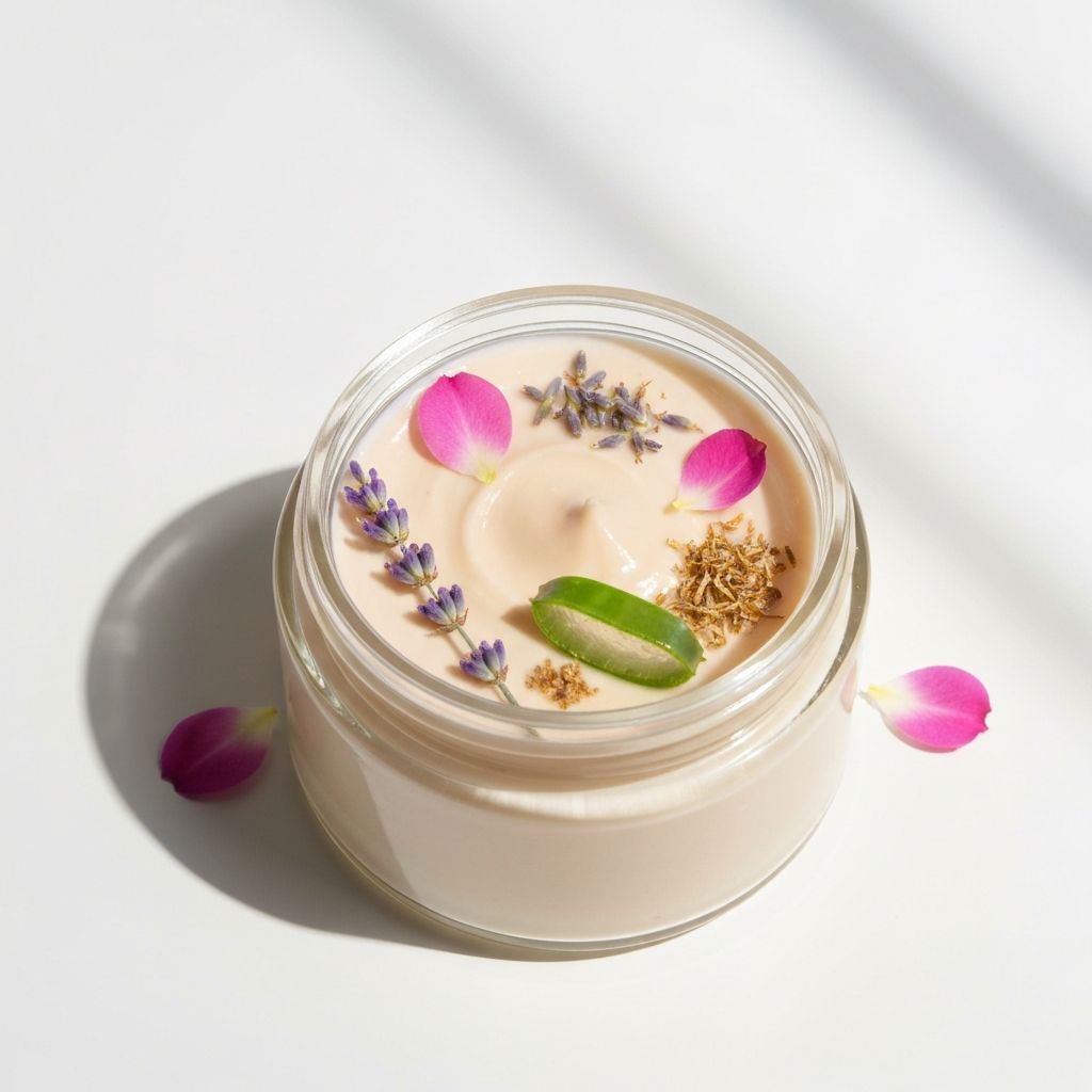 Organic body care cream